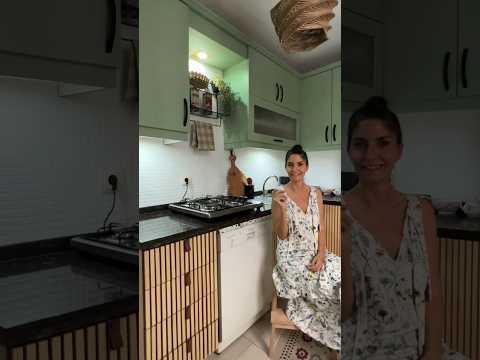 Yenisinden bir farkı yok! 😍 Mutfak dolaplarını kendiniz yenileyebilirsiniz ✅🎨