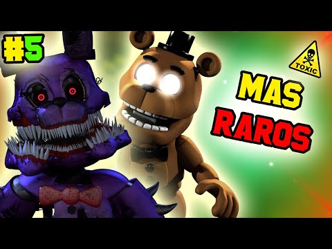 Top 5 Animatronicos Mas RAROS y EXTRAÑOS de TODO Fnaf |Fnaf