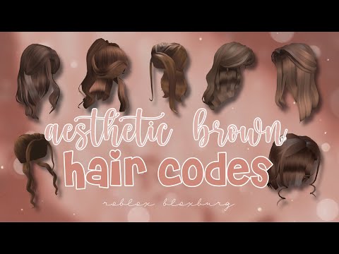 Bloxburg Hair Codes List 07 2021 - roblox hair decals