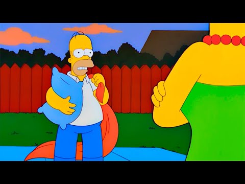 Marge corre a homero Los simpsons capitulos completos