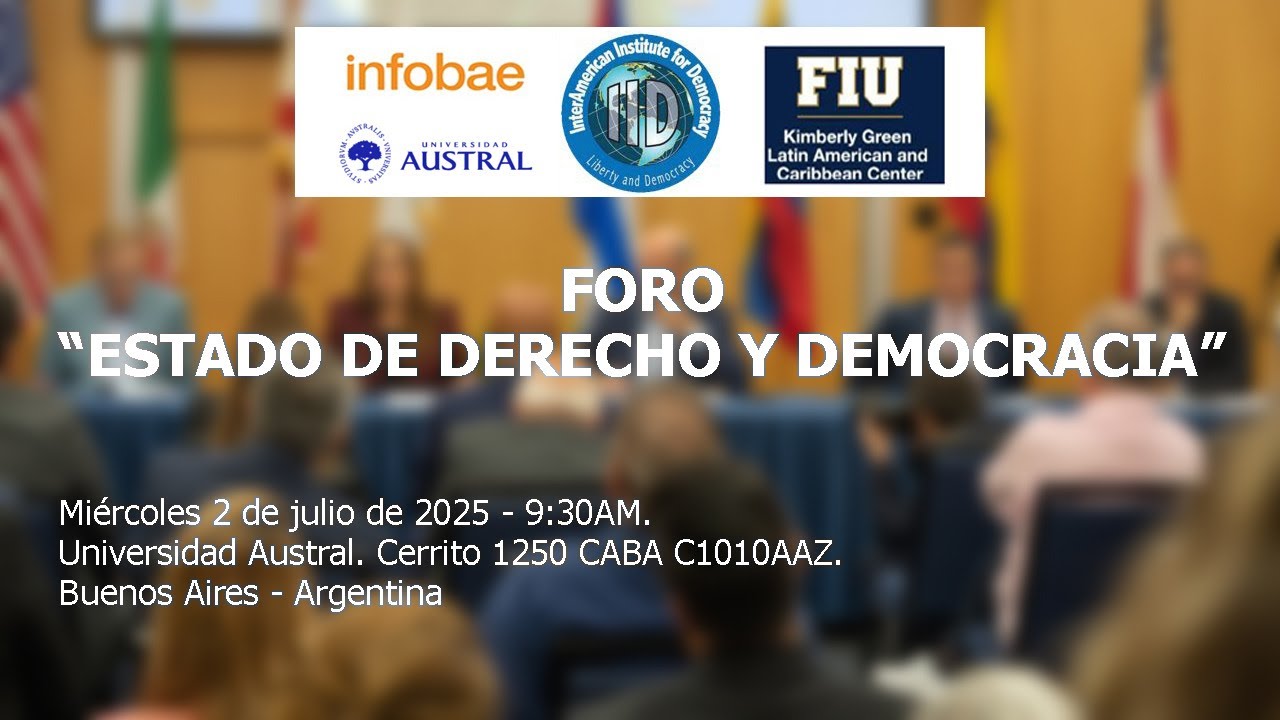Foro "Estado de derecho y democracia"