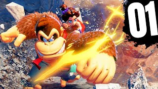 Donkey Kong Bananza 4K Gameplay Deutsch - Affe Richtung Erdkern