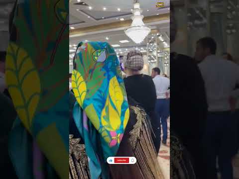 Патимат Абдулаева на свадьбе Абакара Эскиева