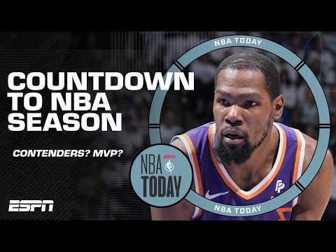 COUNTING DOWN TO NBA SEASON 🏀 Celtics repeat? Legit contenders? MVP favorites?! | NBA Today