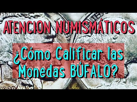 ATENCION NUMISMATICOS:  ¿Cómo Calificar las Monedas Búfalo?