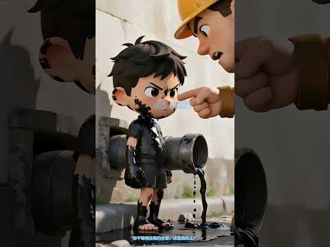 The boy was jailed for the water pipe 🚀 |#shortsfeed#viralshorts#ytshorts#trending