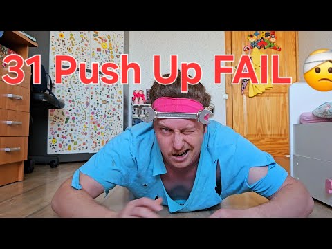 31 Push Up Challenge FAIL / 82.1 Kg / Home Workout