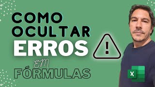 Como Ocultar mensagens de erros indesejadas nas suas fórmulas do Excel de forma simples. #shorts