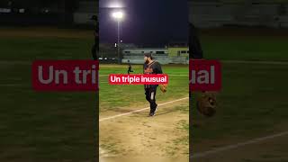 Un batazo de triplete que nunca había visto
