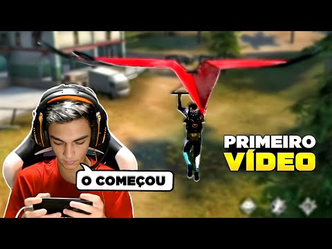 O DIA QUE O FREITAS ABRIU SEU primeiro LIVE JOGANDO - FREE FIRE