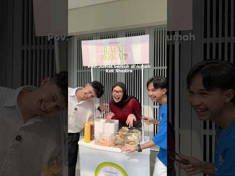 Jumat berkah di rumah kak Shadira