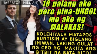 KOLEHIYALA MATAPOS BUNTISIN AY BIGLANG INIWAN. NAHULAT ANG CEO NG  MAKITA ANG BITBIT NA BATA NITO