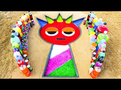 How to make Rainbow Incredibox Sprunki with Orbeez, Pepsi, Coca Cola, 7up, Fanta vs Mentos & Sodas