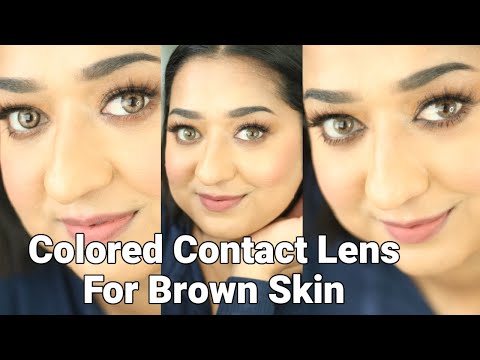 BEST COLORED CONTACTS (on dark brown eyes) @ttdeye #ttdeye #contacts