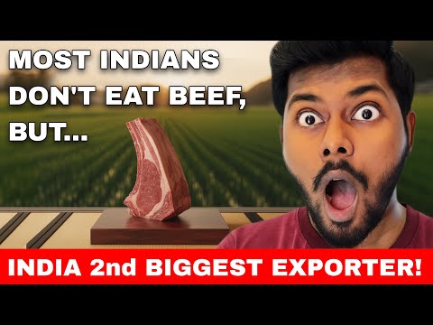 India: 2nd biggest beef exporter in the world?!😱