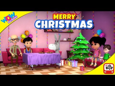 Merry Christmas! Special song for Children |Vir: The Robot Boy | Wow Kidz Rhymes