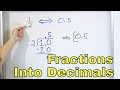 Understanding Fractions and Decimals