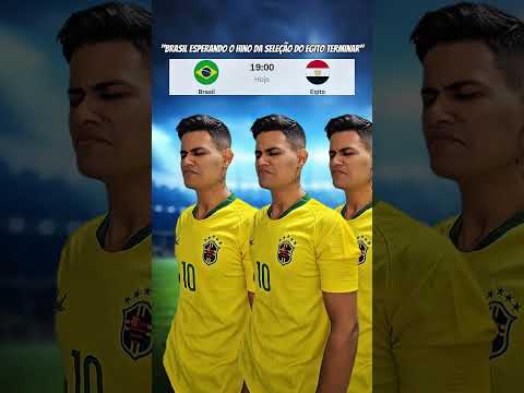 passinho do faraó 😎🤣🤣 #futebol #seleçãobrasileira