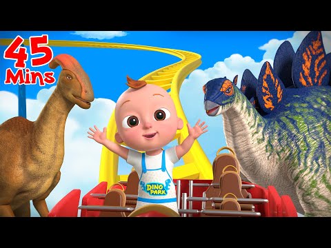 Dino Park Song + Many More Nursery Rhymes |  Beep Beep Nursery Rhymes