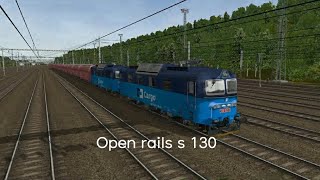 Mn Roztoky u Prahy - Kralupy nad Vltavou (Open Rails timelapse)