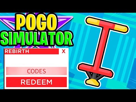 Codes For Pogo Sim 07 2021 - code in roblox pogo