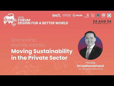 MovingSustainabilityinthePrivateSectorbyMr.PranoteSirivadhan