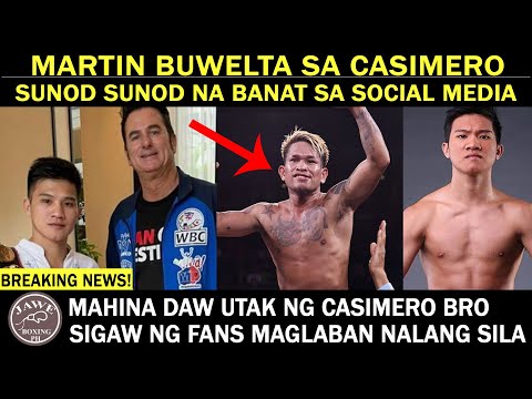 CARL JAMMES MARTIN Sunod Sunod Ang BANAT Sa CASIMERO Brothers | Sigaw Ng Fans Sila Nalang Maglaban