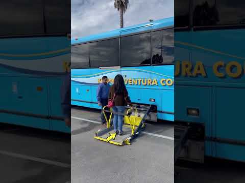 This Bus in America Has a Special Lift for Disabled People