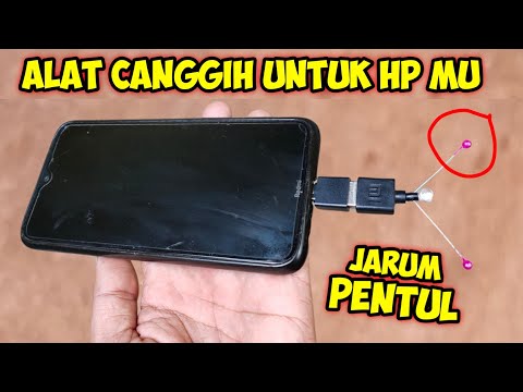 yang punya HP wajib bikin!!! alat canggih dari jarum pentul