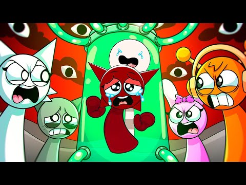 Sprunki Mroona and Wyrum : The REJECT SPRUNKI! Incredibox Sprunki Animation