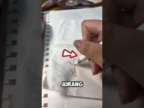 😱 Pena Jalan di Kertas, Tapi Macet di Buku Guru! #shortvideo