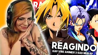 Reagindo Vibe Animes #3 SAD -😕 | Prod. Sidney Scaccio | MHRAP