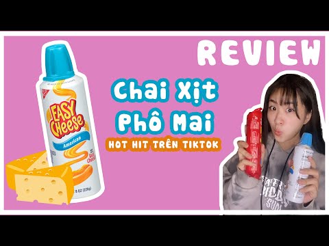 Review Chai Xịt Phô Mai Hot Hit Thơm Ngon #Shorts