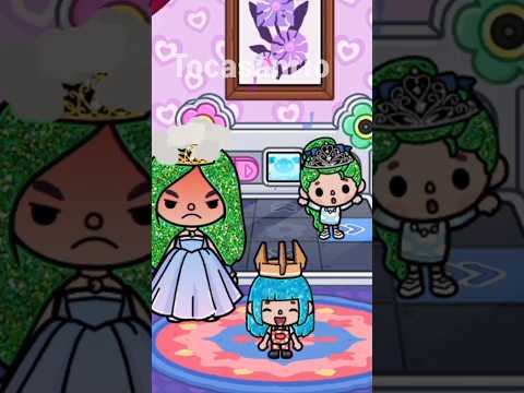 My parents only love my green haired twin sister! 😱😭🥺