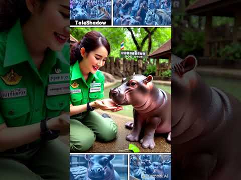 วันนี้หมูเด้งเห็นคนมาดูน้องเสือเอวาเยอะมาก