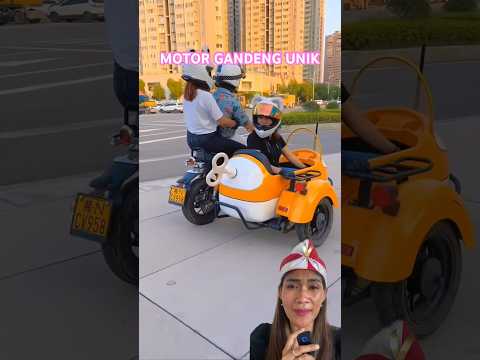 MOTOR GANDENG UNIK #funny #funnybiker #automobile #cute #gadgets #goodthing #reaction