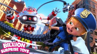 फ्लेयर का बर्फीला बदला! - Ice Attack! Flare’s Robot Freezes the City | Kids Hindi Cartoon