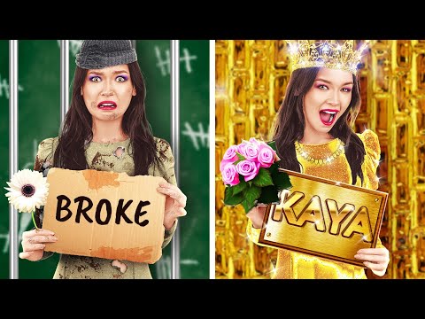 PENGANTIN KAYA VS PENGANTIN PECAH DI PENJARA 👰‍♀️ Situasi & Trik Penjara Lucu oleh 123 GO!