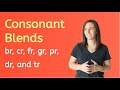 Exploring Consonant Blends: br, cr, fr, gr, pr, dr, and tr