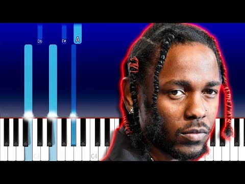 Kendrick Lamar - Rich - Interlude (Piano Tutorial)