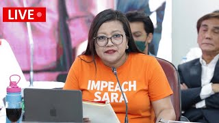 🔴LIVE! JINKY LUISTRO BUMWELTA KAY VP SARA!