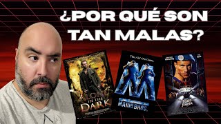 Las películas sobre videojuegos son malísimas...