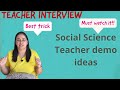 Effective Teaching Methods in Social Science