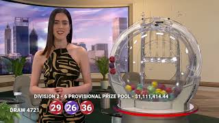 Millionaire Medley Results - Draw 4721 - 26 June 2026