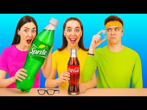 🍔 Big vs Medium vs Small Food Challenge! 😂 Who Gets the Tiny Bite?! 😱🍕 by by 123 GO SCHOOL