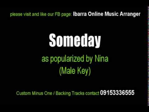 Someday (Male Key) – Nina – Karaoke