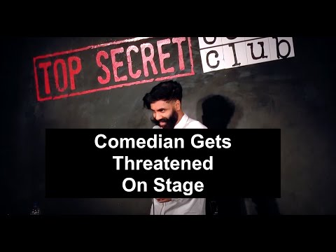 Comedian Gets Threatened on Stage | Crowd Work