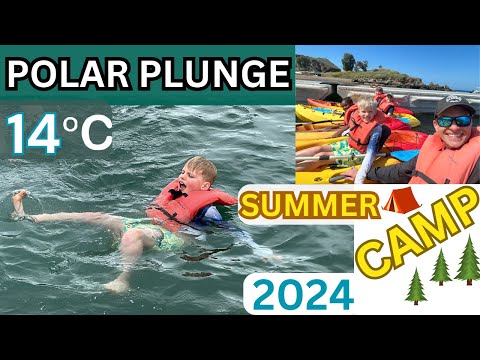 Polar Plunge in ICE COLD Water! *Summer Camp 2024*