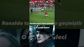Ronaldo topun başına geçmiştir Osırada kaleci #shorts#napolyon#gs#furki91