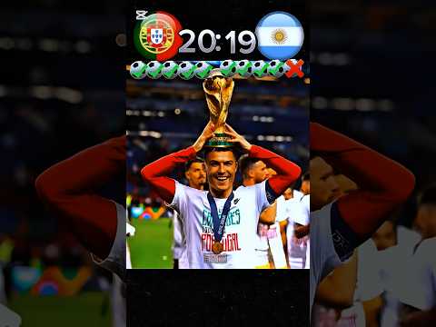 Portugal vs. Argentina: Imaginary World Cup Final Penalty Shootout 2026 #shorts